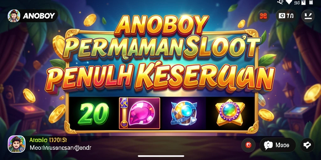Gameplay seru ANOBOY dengan grafis memukau dan fitur menarik.