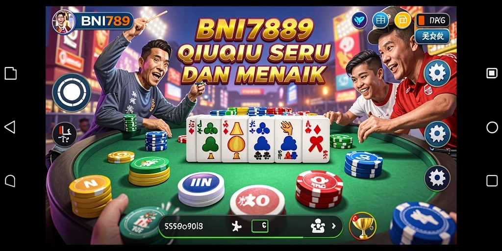 Screenshot gameplay QiuQiu BNI789 yang menampilkan suasana seru.