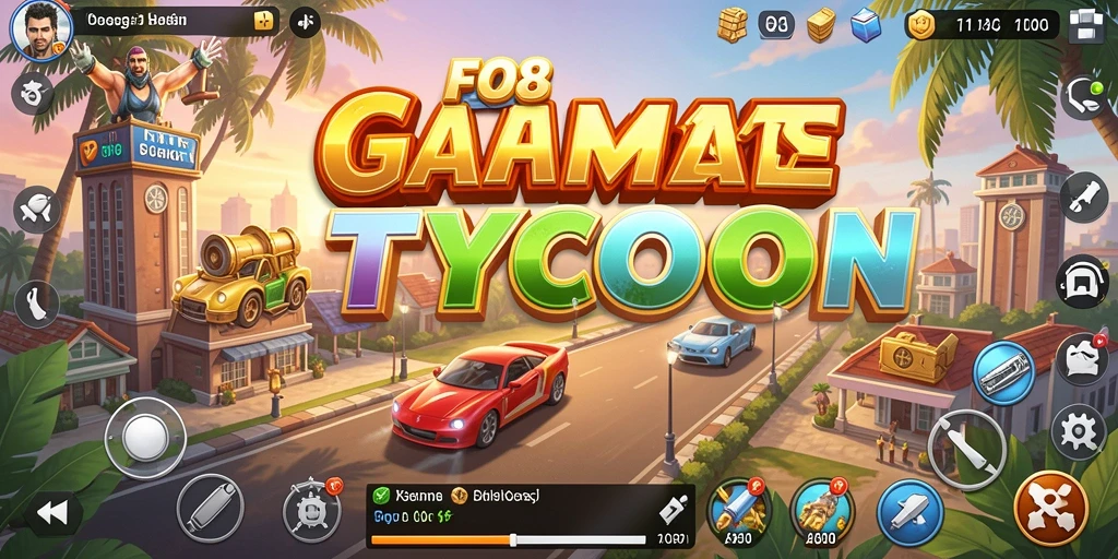 Screenshot menarik dari gameplay Tycoon yang intens.