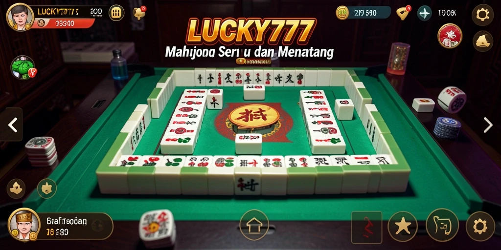 Tangkapan layar LUCKY777 menampilkan gameplay Mahjong yang memikat.