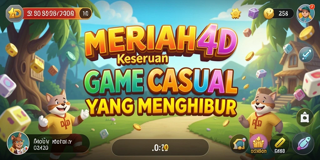 Tangkapan layar dari gameplay seru MERIAH4D dengan level yang menantang.