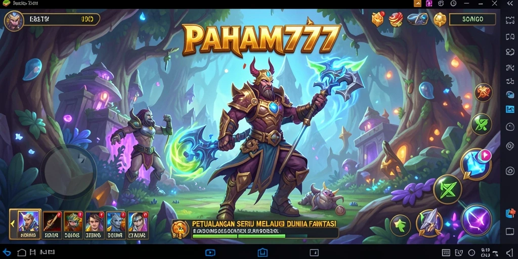 Screenshot PAHAM777 menampilkan aksi petualangan yang mendebarkan.