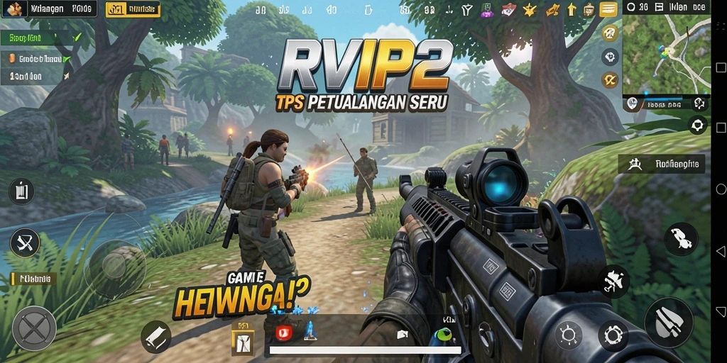 Tampilan gameplay TPS yang menarik dan menegangkan.