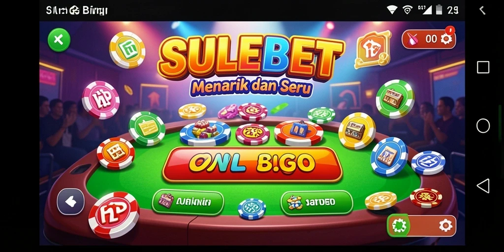Gameplay seru SULEBET dalam permainan Bingo yang menantang.